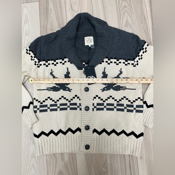 Chaser Revolve Sweater Cardigan Size Large - Picture 7 of 7